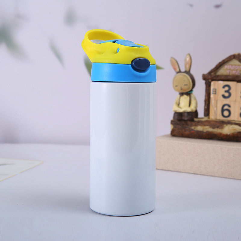 Stainless Steel Children's Straw Cup Sublimation Craft Blank
