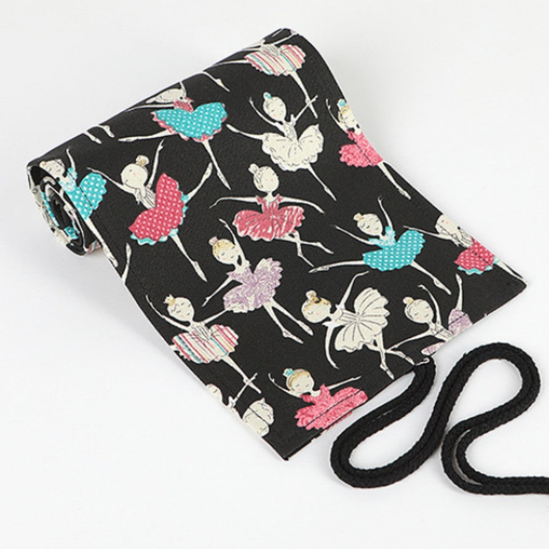 Ballet Girl Canvas Pencil Bag
