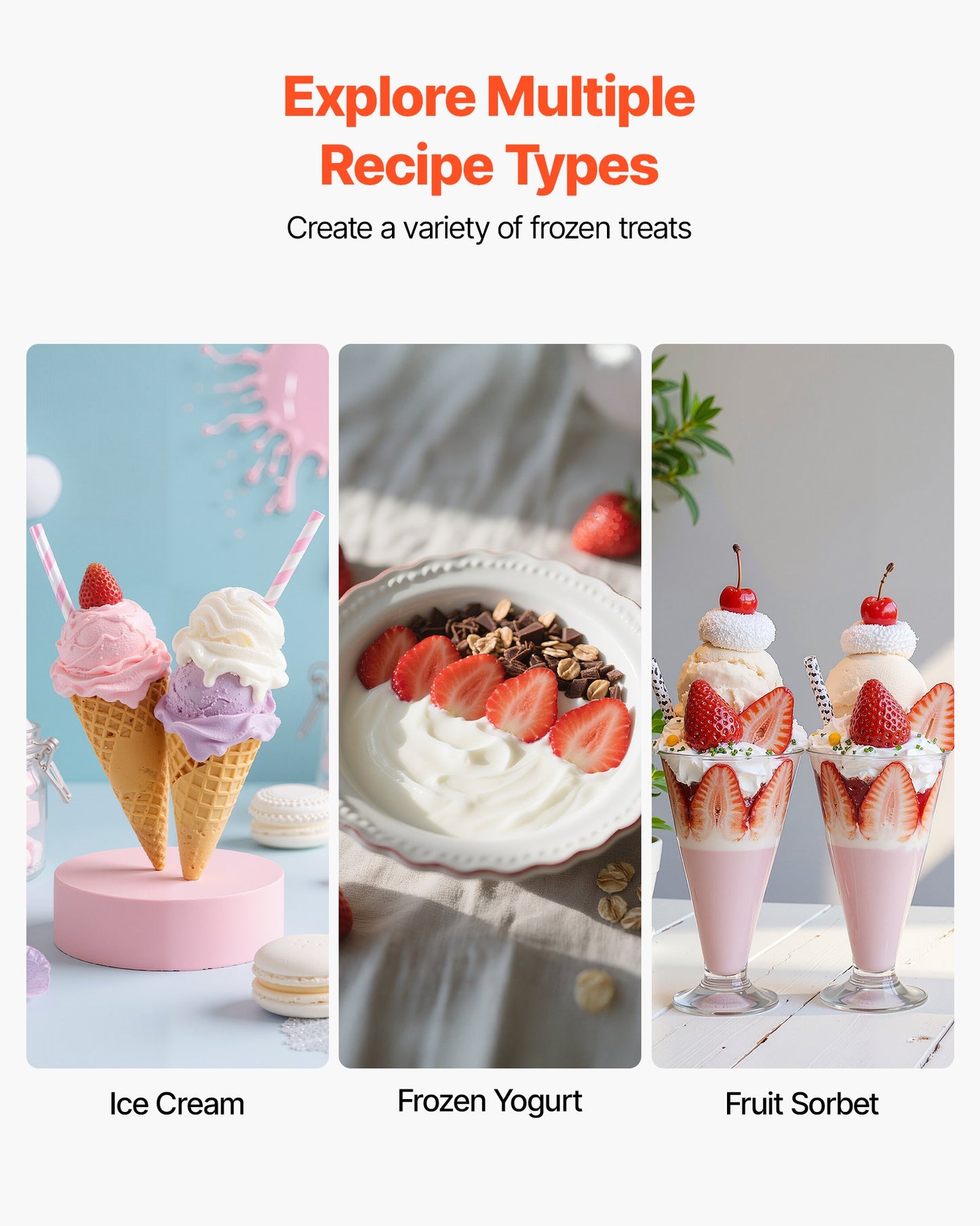 Ice Cream Maker, 2.11 Qt.