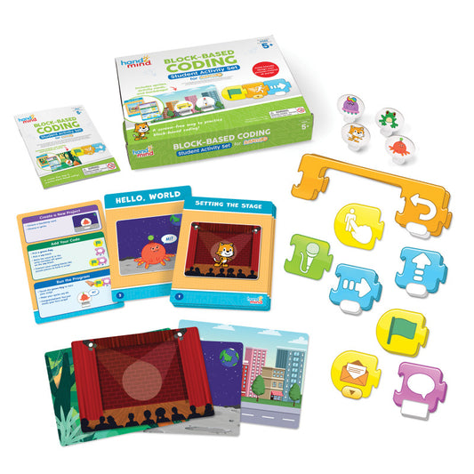 CODING STUDENT ACTIVITY SET JUNIOR BLOCK-BASED STEM KIT