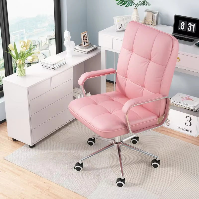 Computer Leather Desk Office Chair