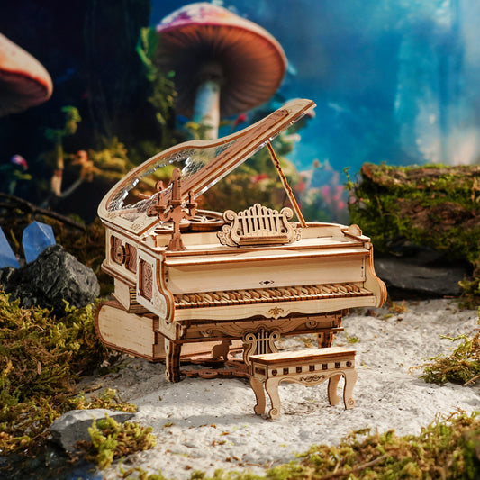 Robotime 223pcs 3D Wooden Puzzle Magic Piano