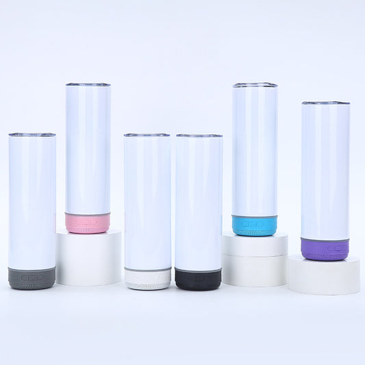 Sublimation 20oz Bluetooth Audio Cup Creative Craft Blank