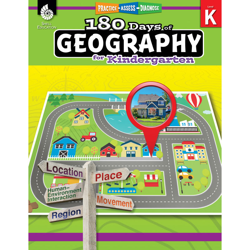 180 DAYS OF GEOGRAPHY GRADE K HISTORY BOOK