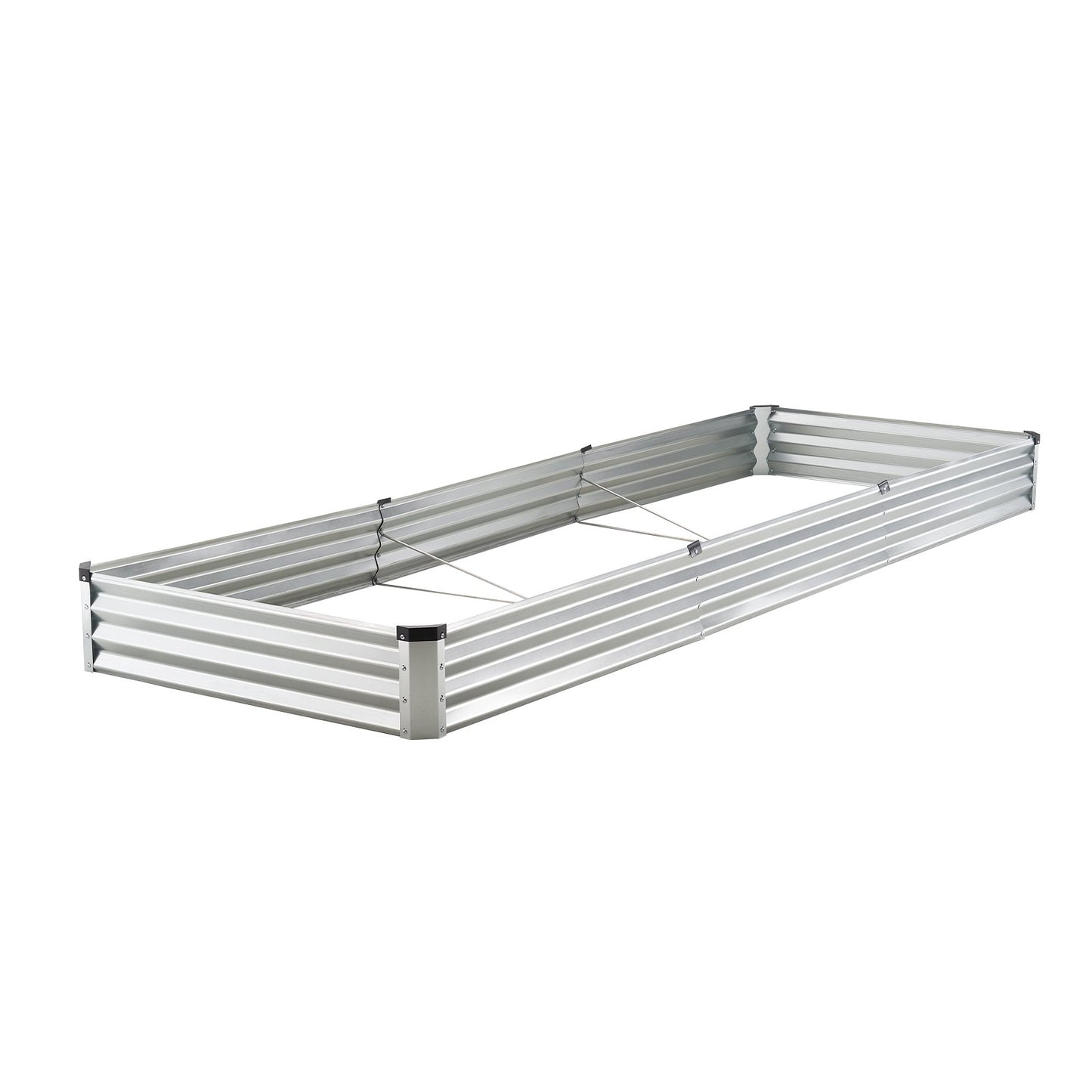 Metal Raised Garden Bed, 12 X 4 X 1 Ft