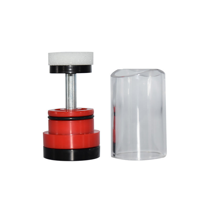 Screw Rod Red Plastic Queen Bee Marker Bottle