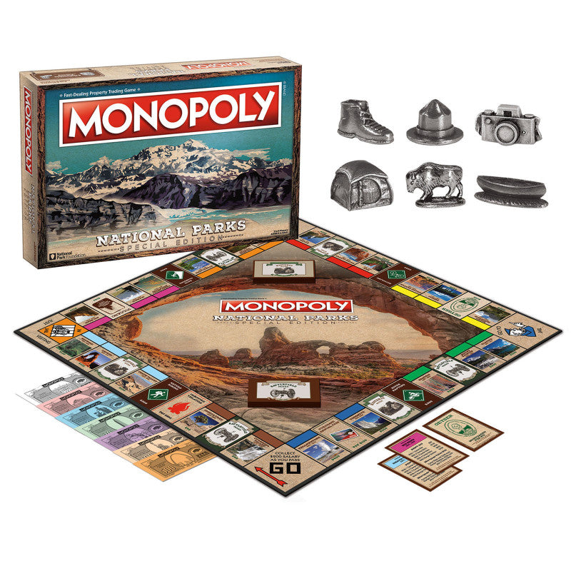 MONOPOLY NATIONAL PARKS SPECIAL EDITION