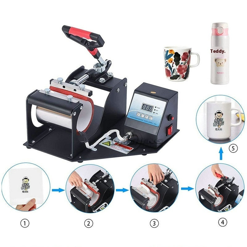 2-in-1 Cup Sublimanation Machine Mug Craft Kit