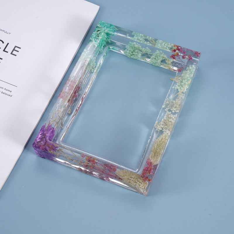 Crystal Epoxy Photo Frame Rectangular Silicone Mould
