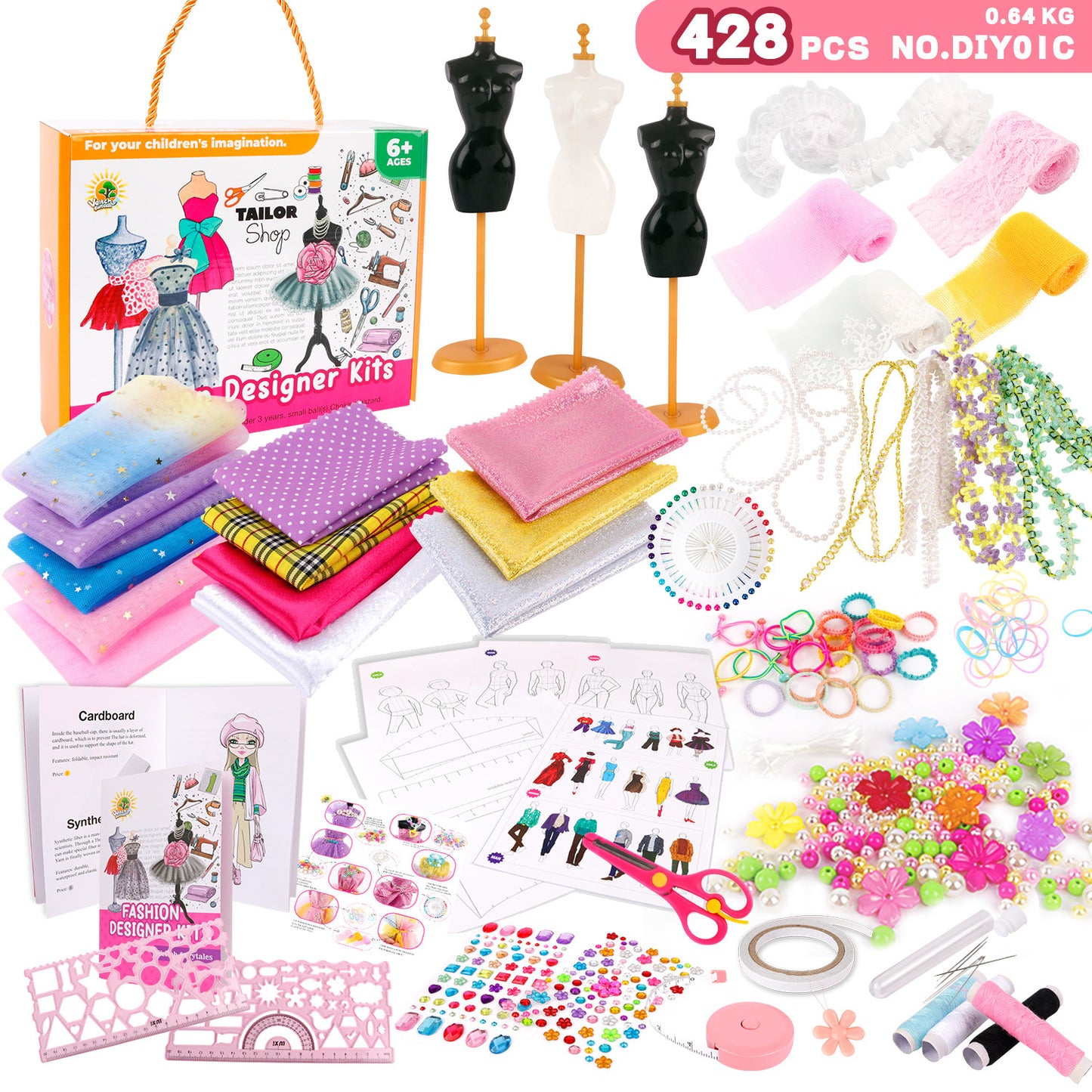 Children's Clothing Design Sewing Kit Toys