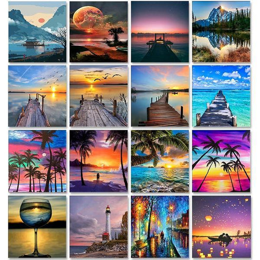Paint By Numbers Pictures On Canvas