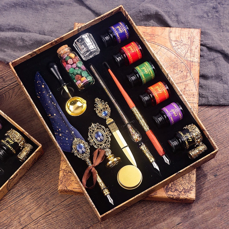 Feather Pen Kit Dipping Pen Craft Set