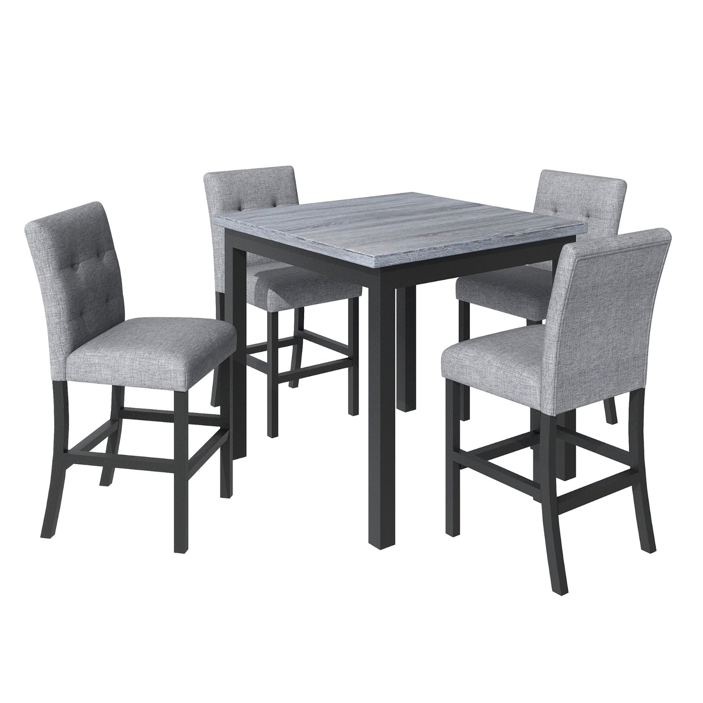 5-Piece Counter Height Table Set