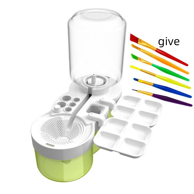 Automatic Water Paint Brush Cleaner