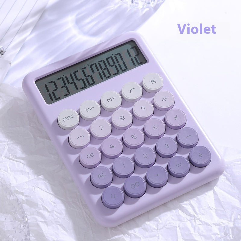 Gradient Color Desk Calculator