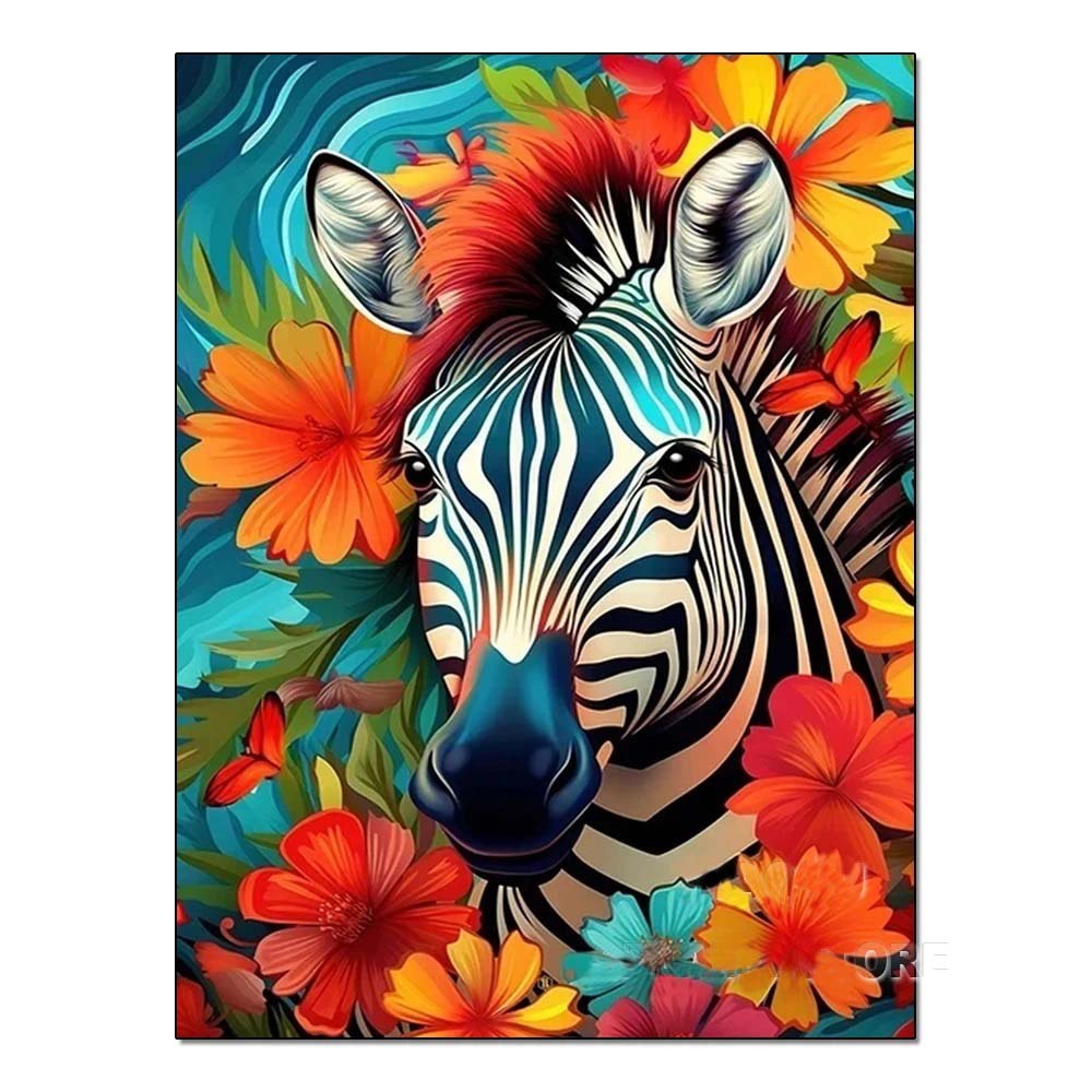 Diamond Painting Colorful Animals