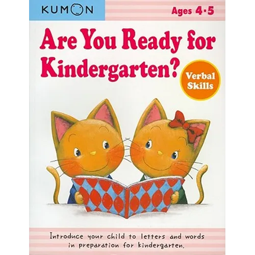 Kumon Are You Ready for Kindergarten Verbal Skills
