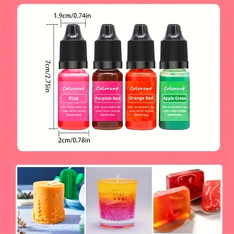 20 Color Candle Pigment Color Dye