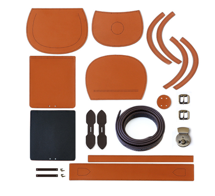 Leather Sewing Homemade Fashon Bag Material Kit