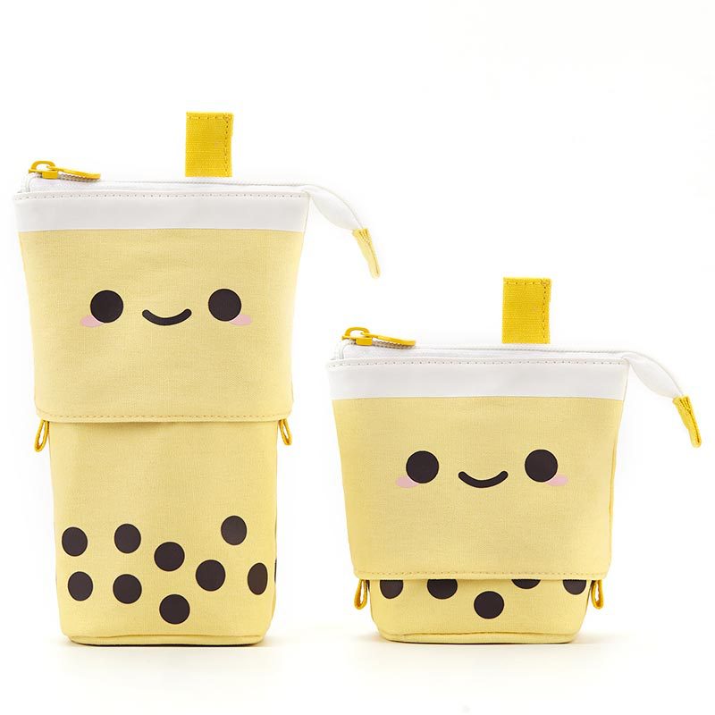 Boba Pen Holder Stationery Storage Bag