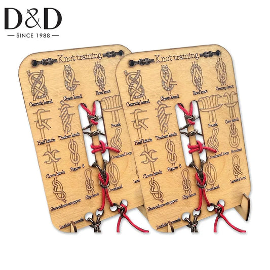 Learn Knot Training Board with Rope Learning Kit