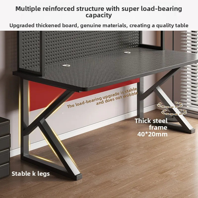 Computer desk Desktop with hole board Desk