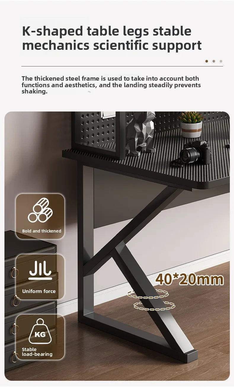 Computer desk Desktop with hole board Desk