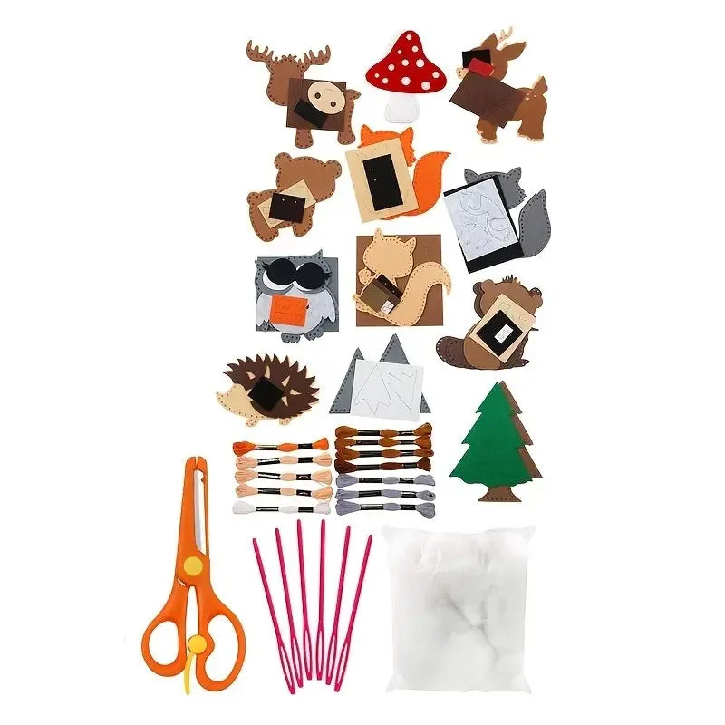 Christmas Sewing Kit Animal Sewing Craft Kit