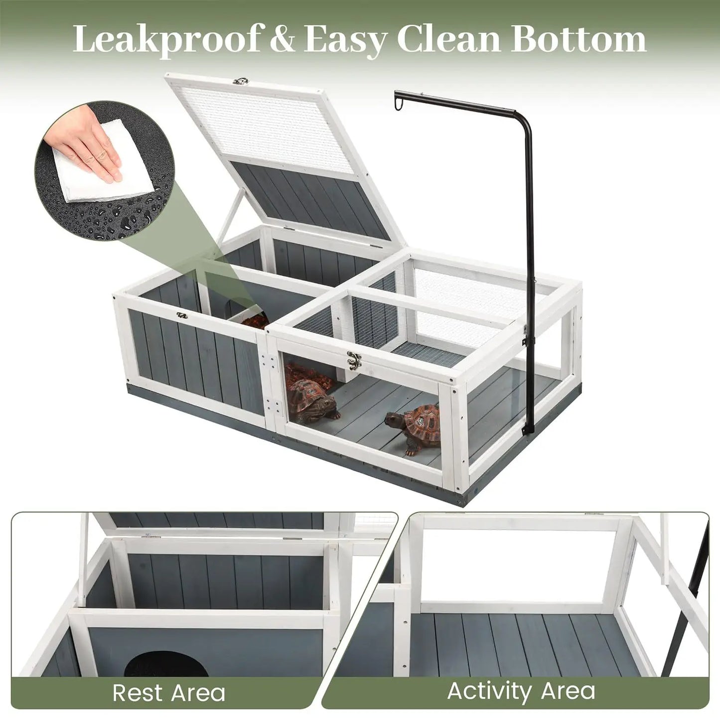 wooden cage breeding chicken, Quail, Rabbit