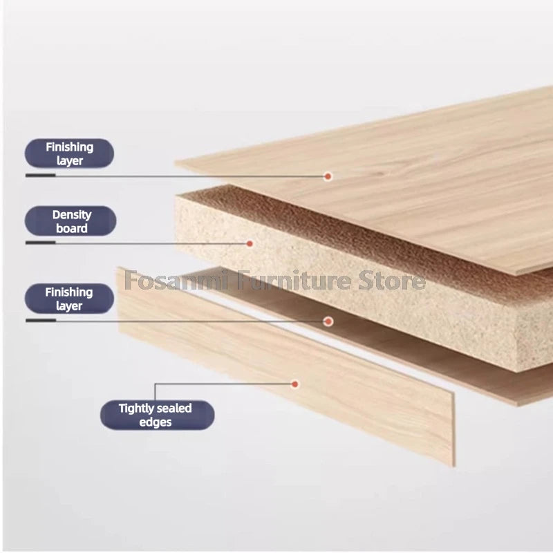 All-in-One Computer Desk with Storage Drawers and Shelf