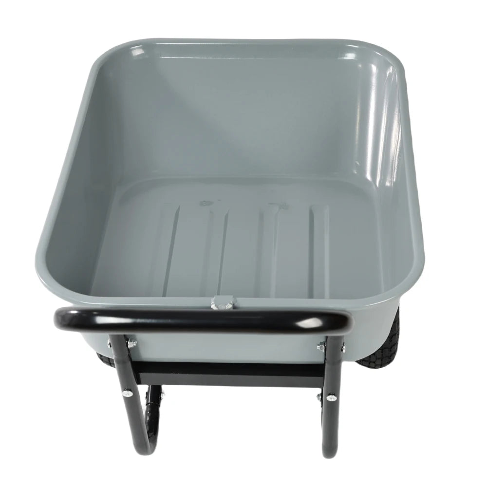 Two-wheeled garden cart