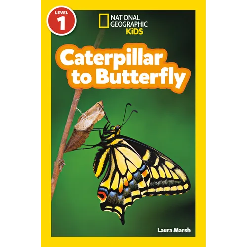 Caterpillar to Butterfly (National Geographic Kids Readers, Level 1)