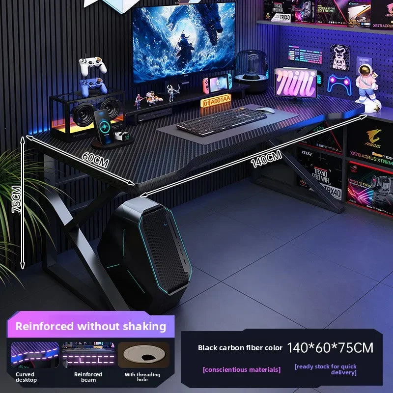 Desk bookshelf integrated desk with hole board