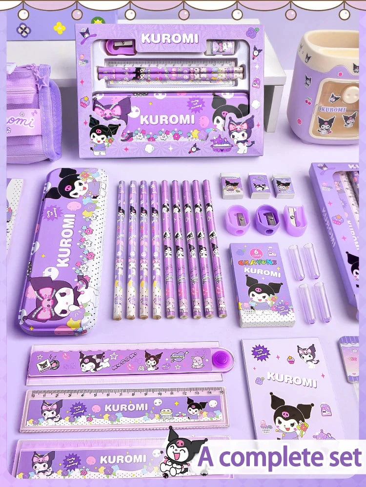 Sanrio Kuromi Melody Cinnamoroll Stationery
