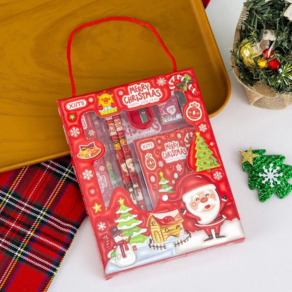 6-Piece Writing Tools 3D Raised Design