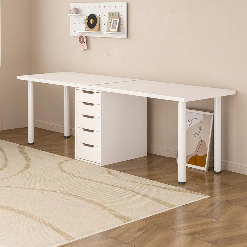 Computer desk with drawers