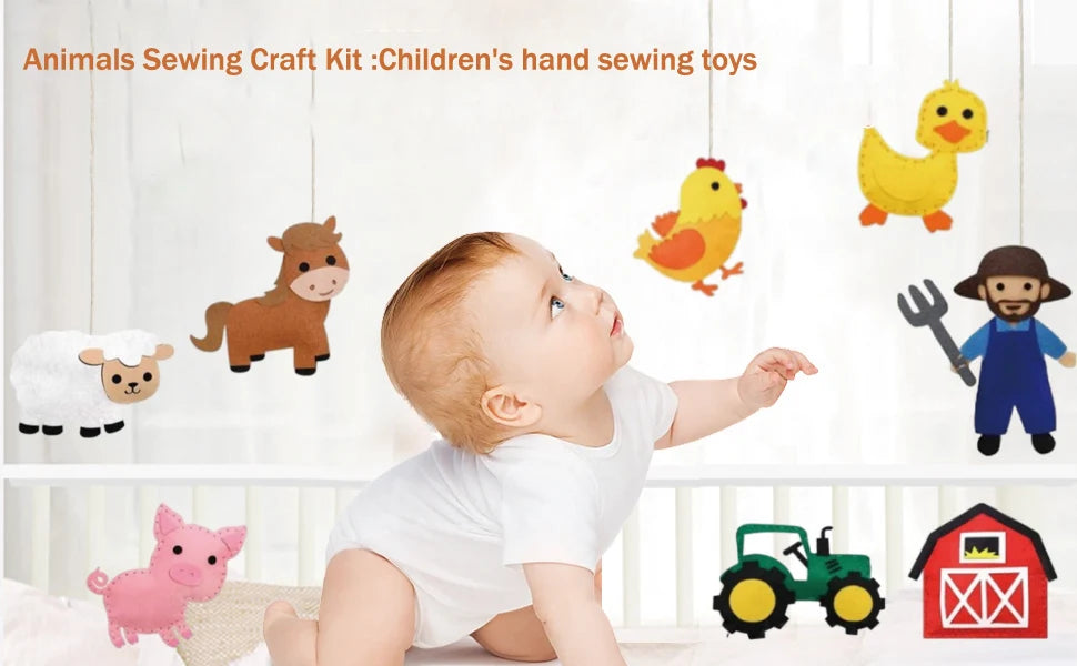 Christmas Sewing Kit Animal Sewing Craft Kit