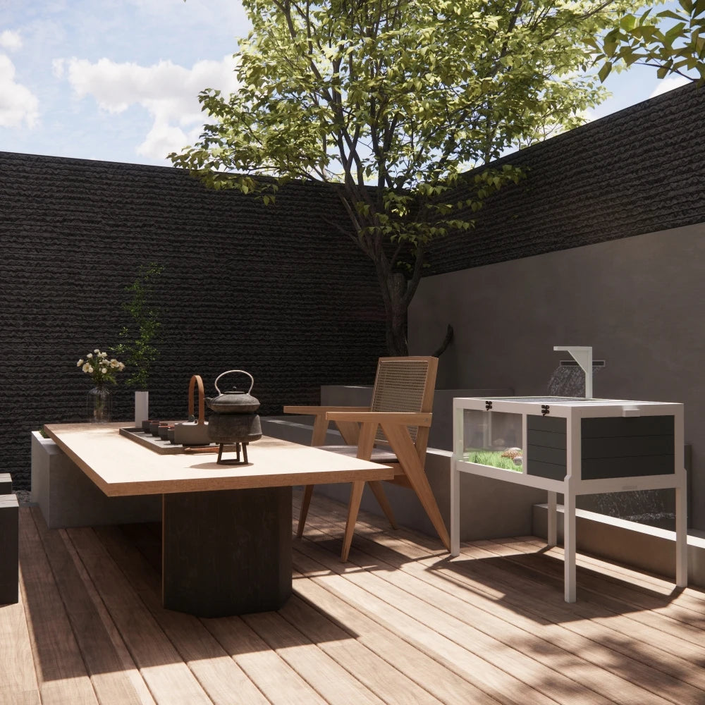 Small Animal Habitat Wooden perfect broader box for baby Chicken or Quail