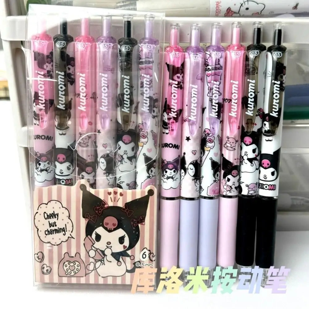 ‌Sanrio Kuromi & Cinnamoroll New 6-Piece School Supply Set