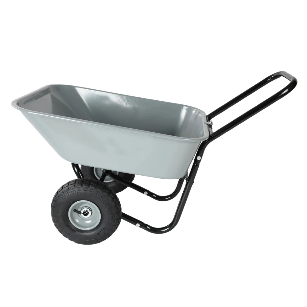 Two-wheeled garden cart