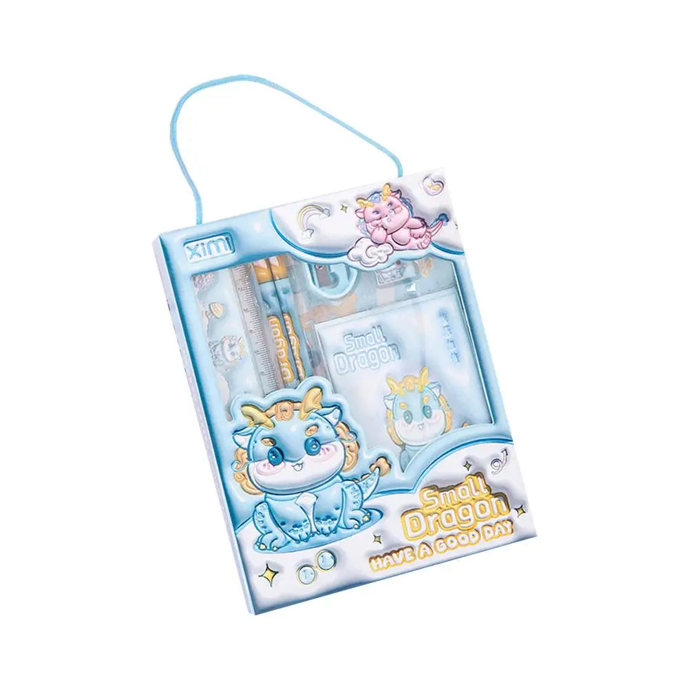 6-Piece Writing Tools 3D Raised Design