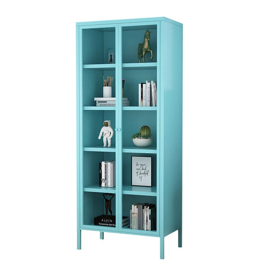 Metal Bookcase Cabinet