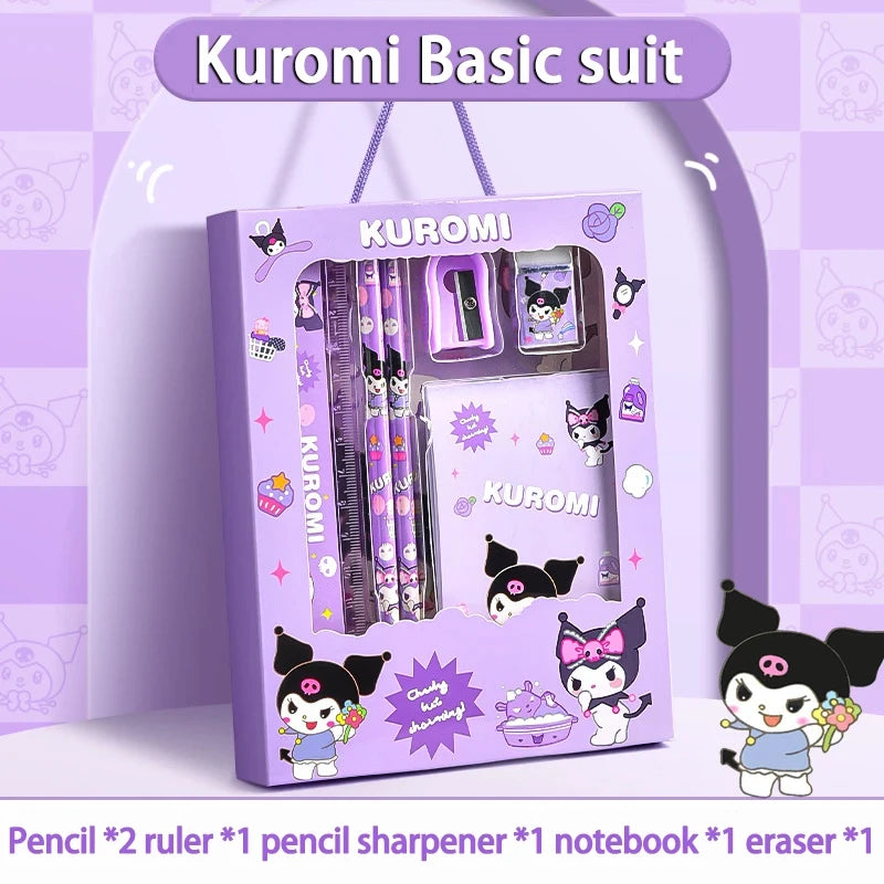 Sanrio Kuromi Melody Cinnamoroll Stationery