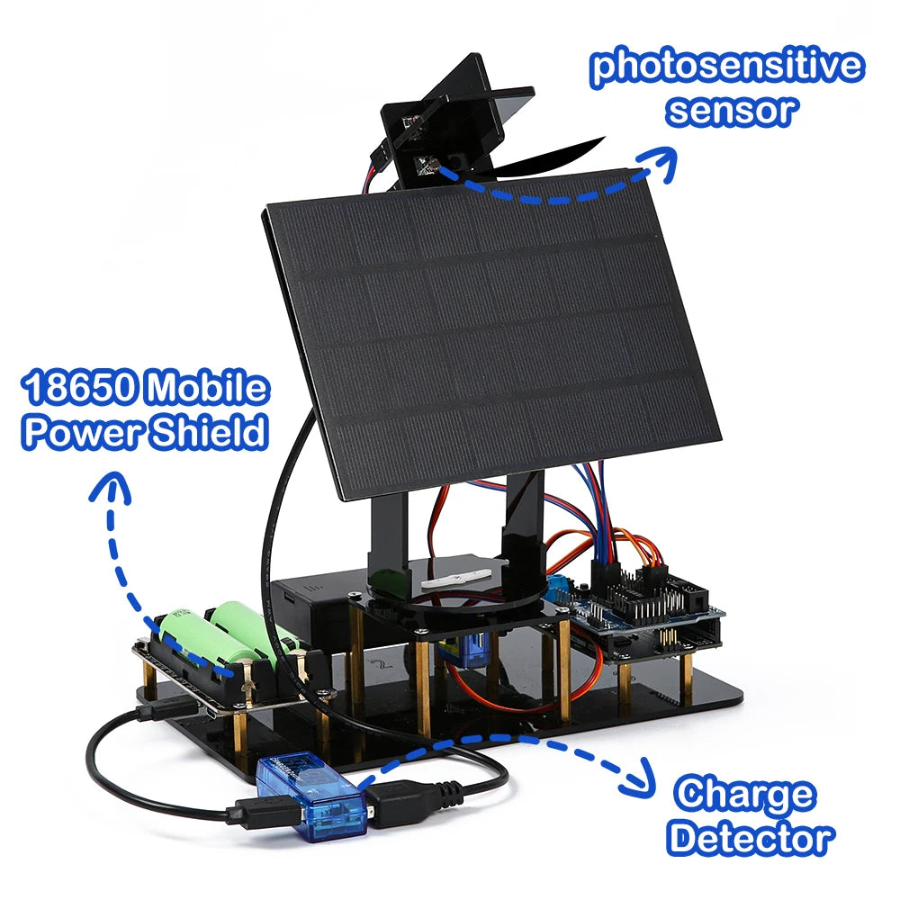 Smart Solar Tracker System Tracking Starter STEM Kit