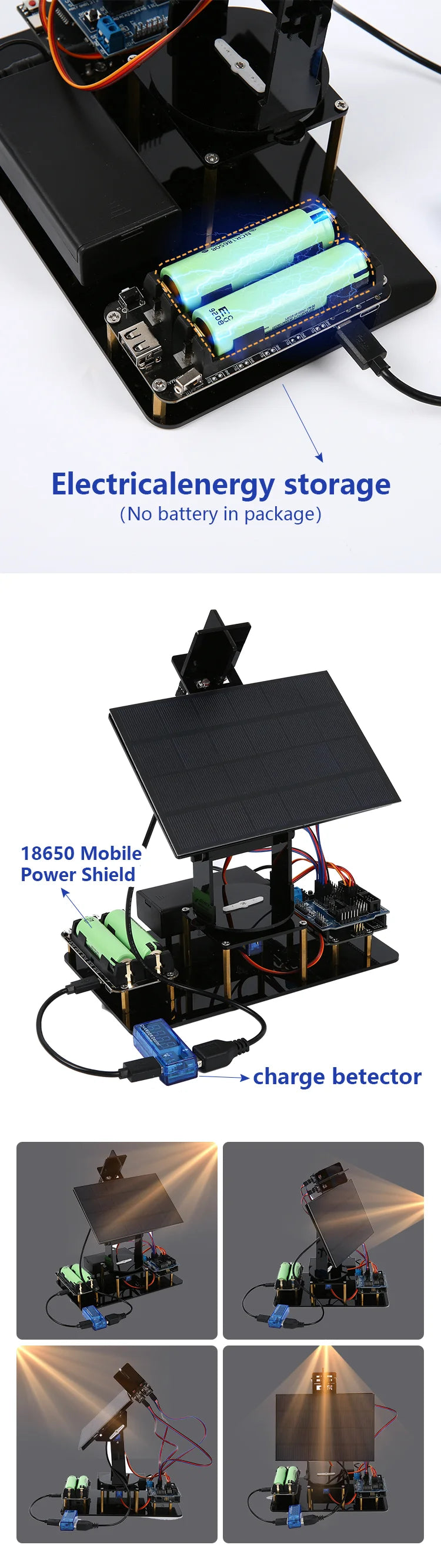 Smart Solar Tracker System Tracking Starter STEM Kit