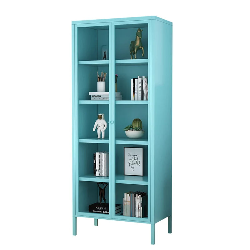 Metal Bookcase Cabinet
