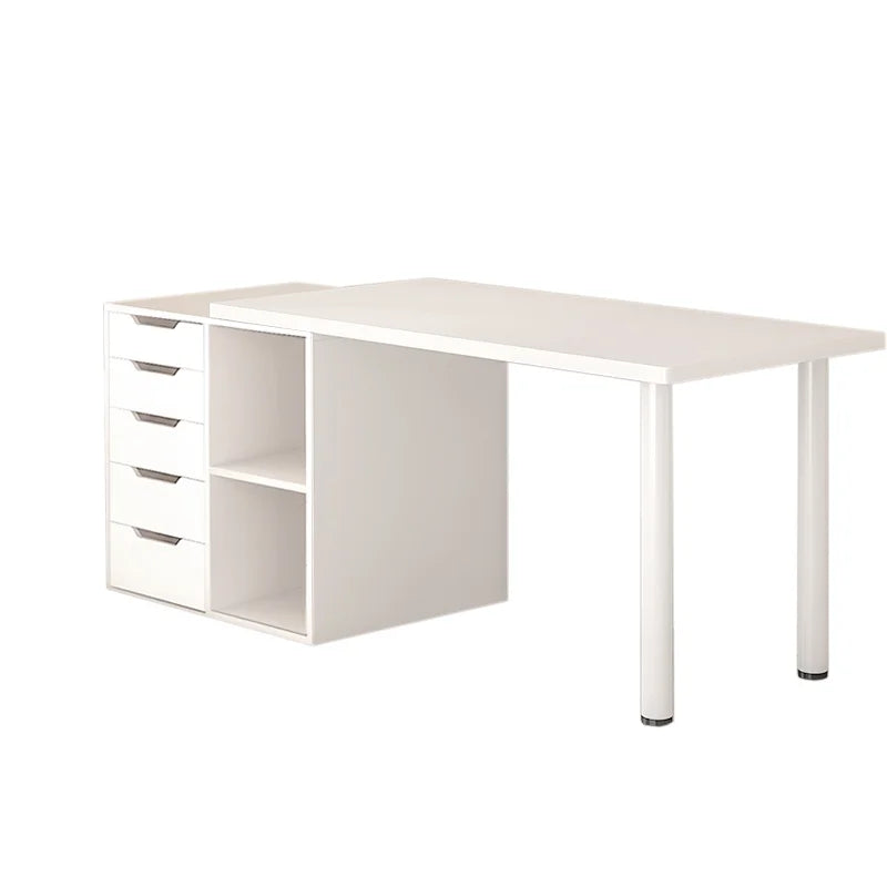 Computer desk with drawers