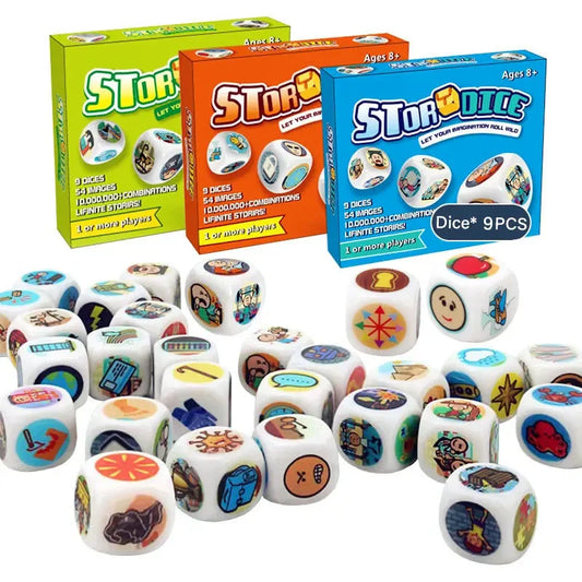Story Dice Educational manipulative
