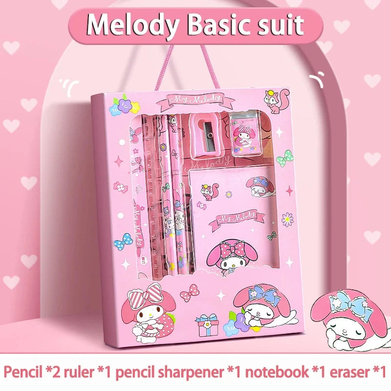 Sanrio Kuromi Melody Cinnamoroll Stationery