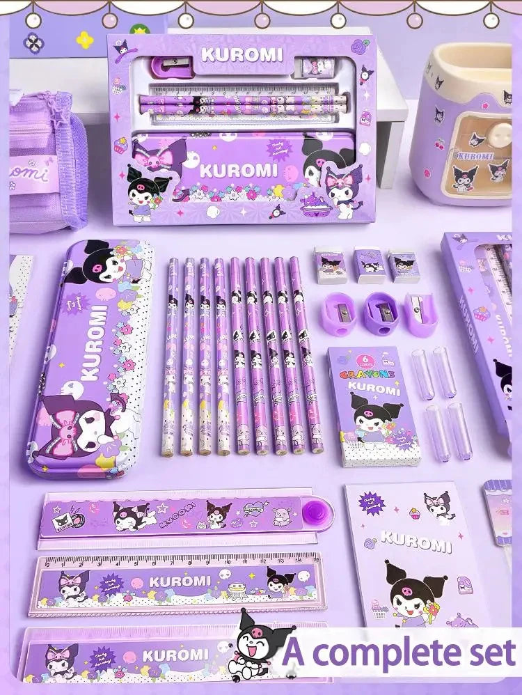 Sanrio Kuromi Melody Cinnamoroll Stationery